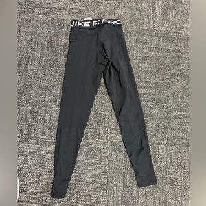 Women’s Nike Pro Black Track Athletic Leggings- Size XS